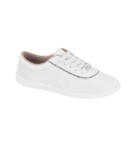 SAPATO CASUAL FEM. DE USO COMUM C/ SOLA SINT. CABE BRANCO