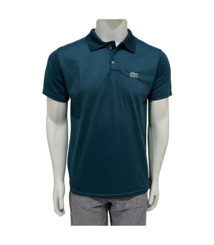 CAMISA POLO MALHA PIQUET VERDE ESCURO