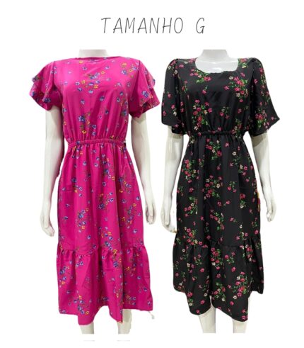 VESTIDO CLÁSSICO FLORAL