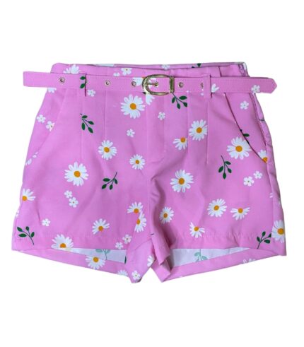 SHORT ALFAIATARIA ESTAMPADO