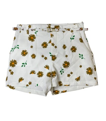 SHORT ALFAIATARIA ESTAMPADO TAM G