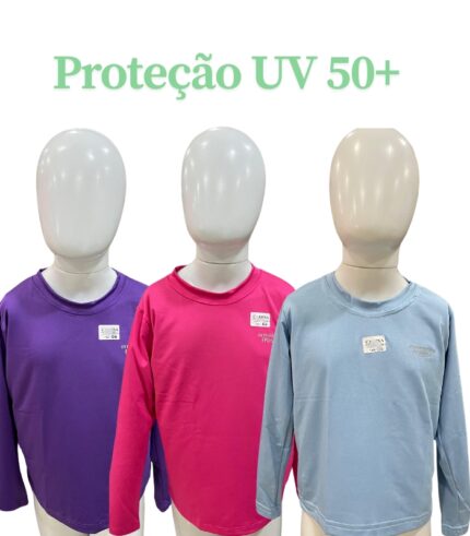 CAMISA UV INFANTIL - 8 ANOS
