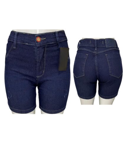 SHORT JEANS AZUL MARINHO