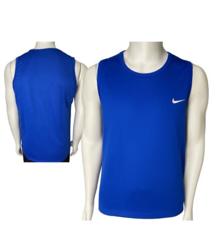 REGATA ESPORTIVA DRY FIT AZUL ROYAL-TAM P